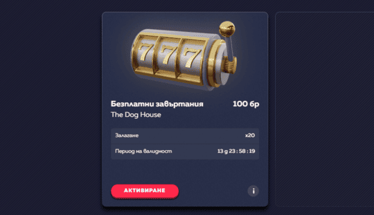 Бонус в българското казино Vavada