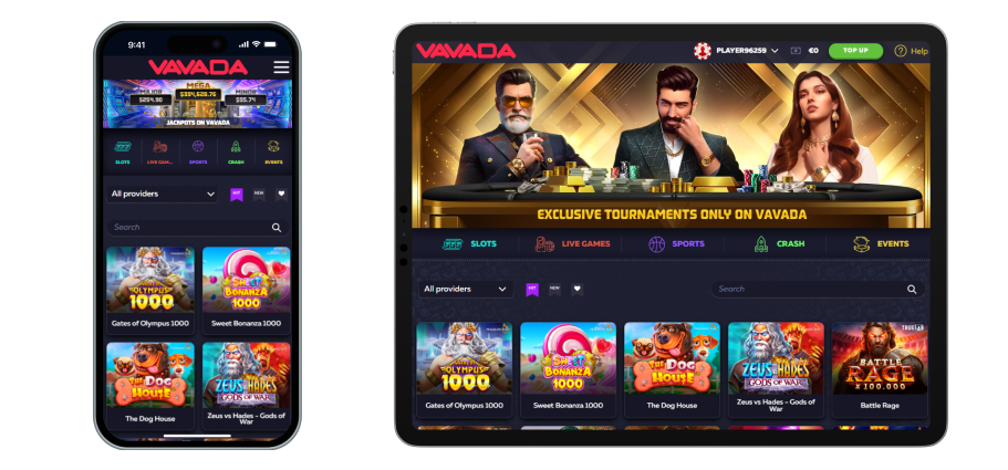 Vavada Mobile App