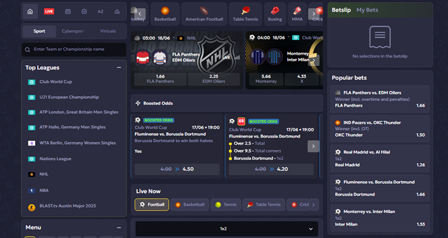 Sport Betting Vavada