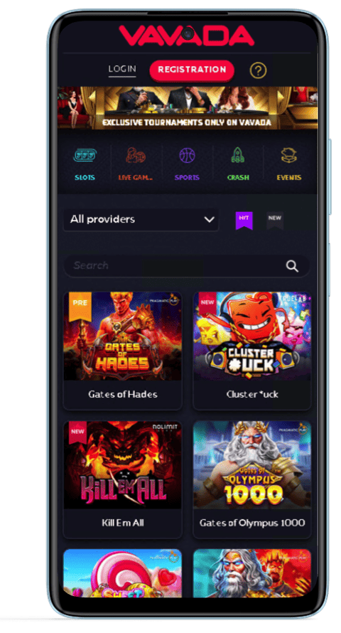 Vavada Android lietotnes saskarne - APK lejupielāde un ātra piekļuve spēlēm